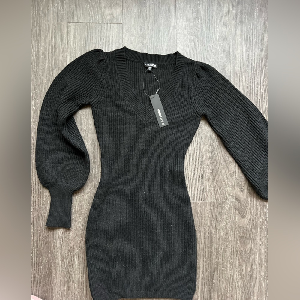 NWT FASHION NOVA SWEATER DRESS